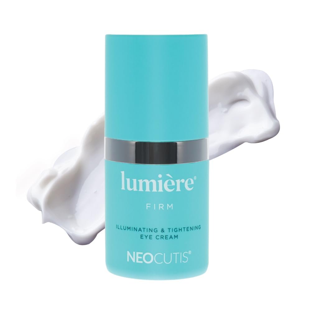 NEOCUTIS Lumiere Firm – Illuminating and Tightening, Anti-Aging Eye Cream – Brighten, Hydrate, and Soothe – for Dark Circles, Puffiness, and Wrinkle Prevention – Travel-Friendly – 15 ml / 0.5 fl oz