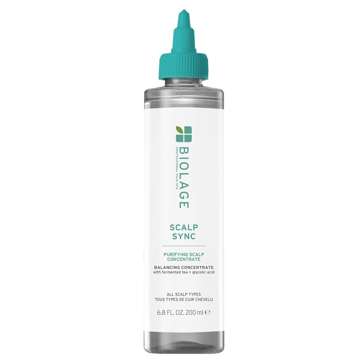 Biolage Scalp Sync Purifying Concentrate – For All Scalp Types, Exfoliating & Clarifying Treatment, Removes Buildup, Refreshing & Reinvigorating, Fermented Tea Blend & Glycolic Acid