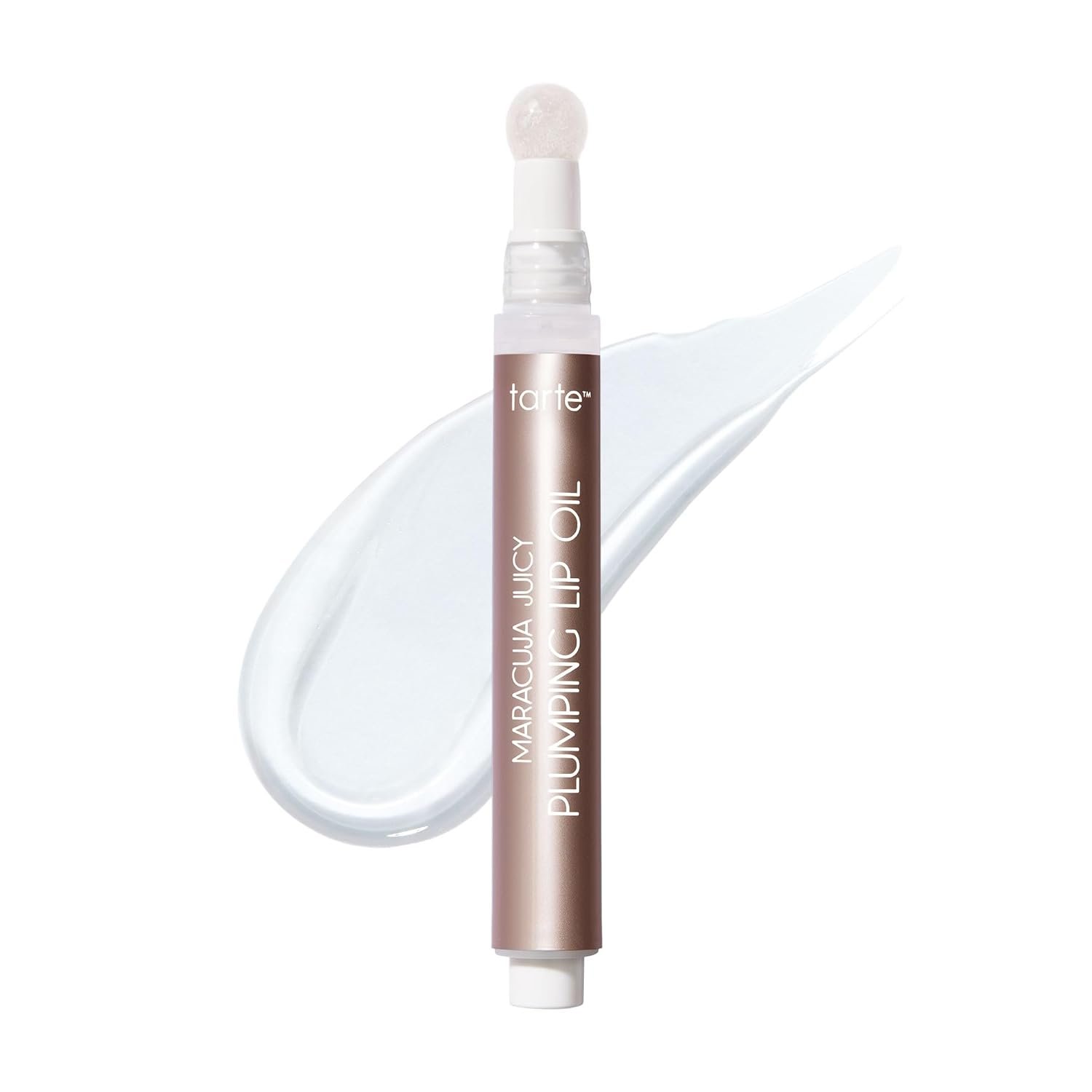 tarte maracuja juicy plumping lip oil – Hydrating & Volumizing Lip Plumper Gloss Balm with Nourishing Hyaluronic Acid & Vitamin E, Plumps & Moisturizes, Vegan & Cruelty Free