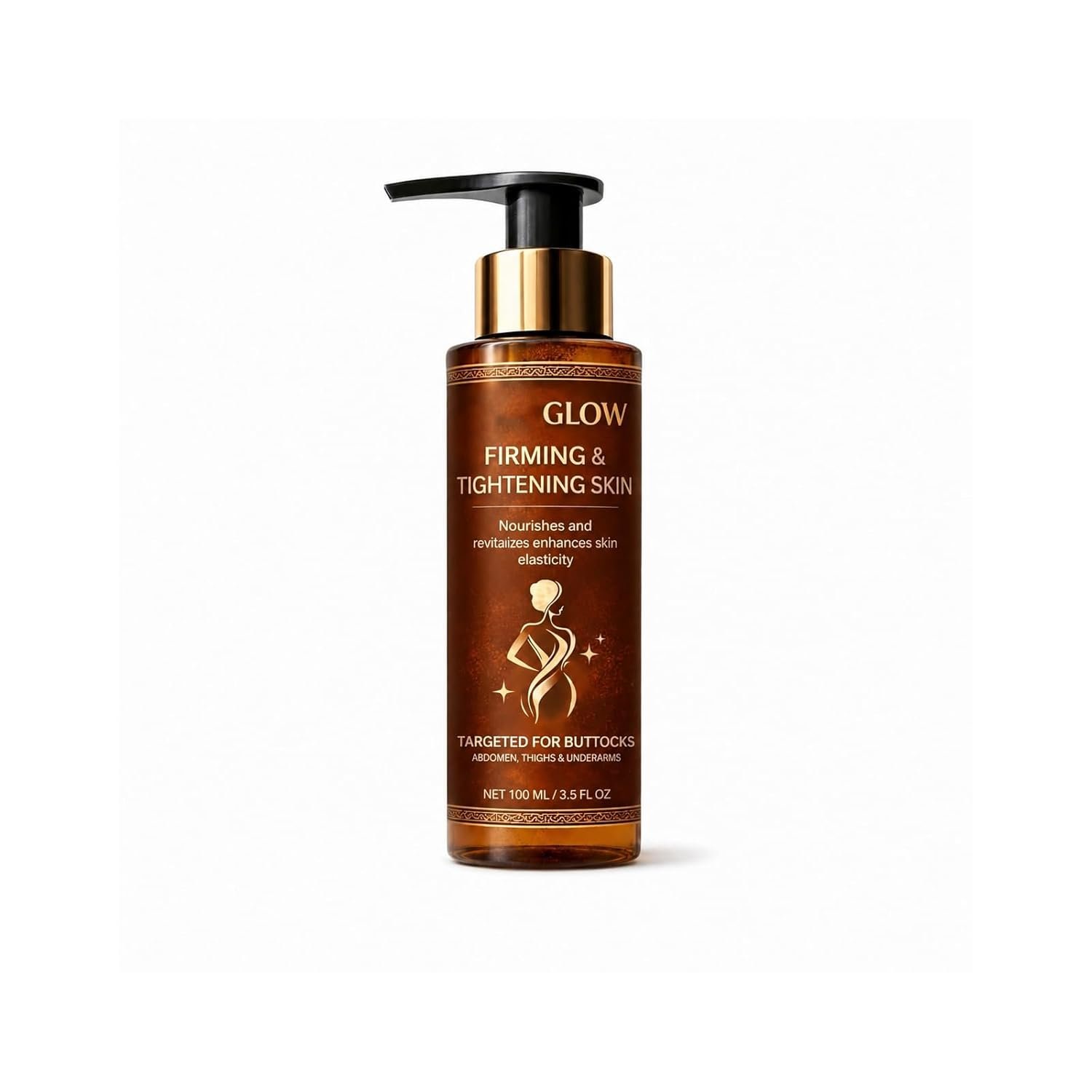 Cavo Glow Firming Body Oil for Women, Nourishing Moisturizingfor Skin Elasticity, Lightweight Fast-Absorbing Body Oil for Abdomen, Thighs, Buttocks & Daily Skin Care, 100ml