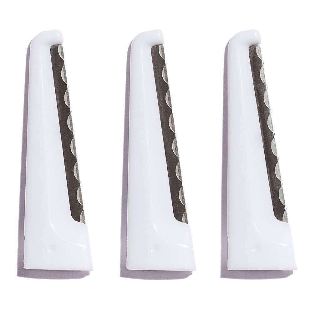 StackedSkincare Dermaplaning Replacement Blades – 3 Pack Face Razor Refills for Women, Peach Fuzz Remover and Exfoliating Tool, Fits StackedSkincare Dermaplane Tool