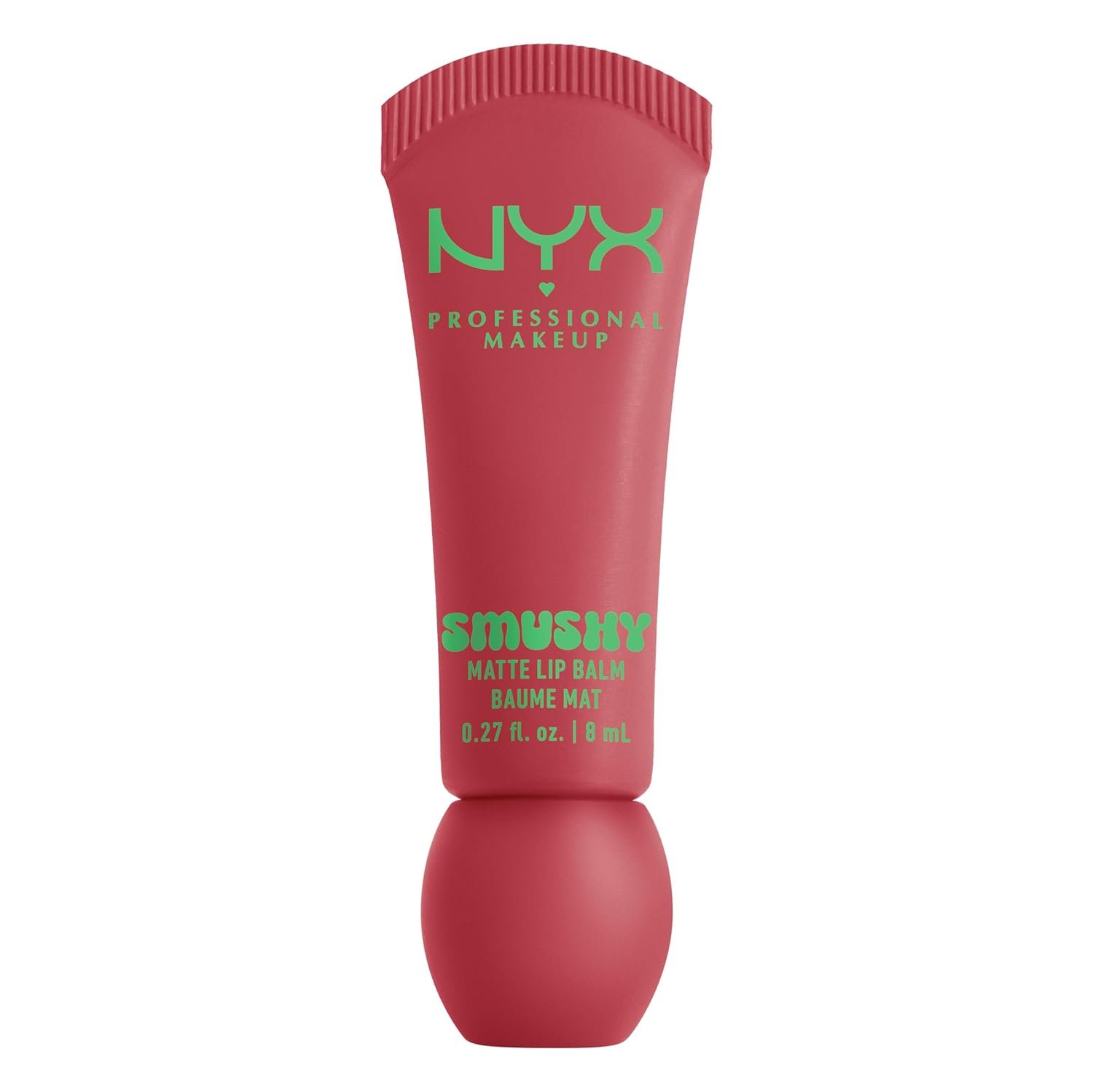 NYX PROFESSIONAL MAKEUP Smushy Matte Lip Balm, Tinted Lip Moisturizer with Soft, Matte Finish – Snuggle SZN (Blush Nude)