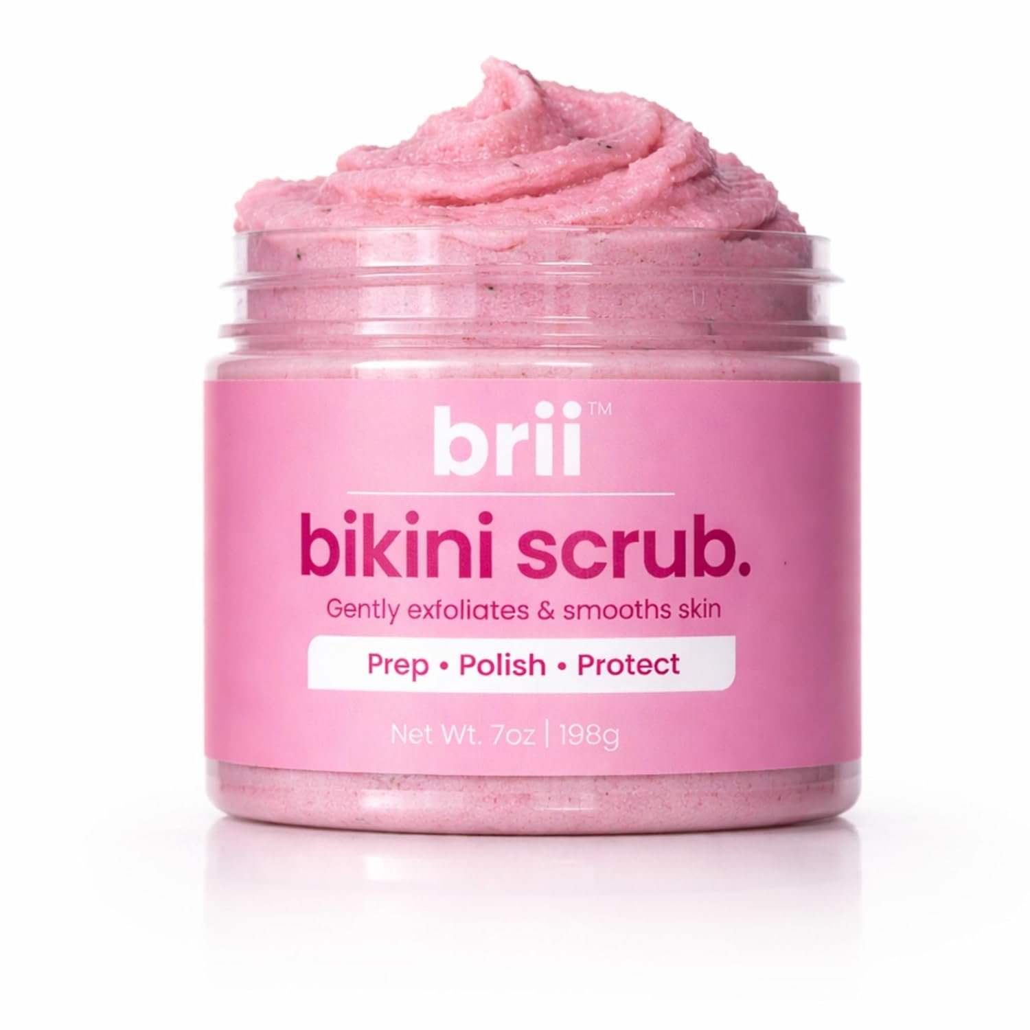 brii Exfoliating Pre Shave + Pre Wax Bikini Area Scrub For Skin Prone To Razor Bumps, Ingrown Hairs & Dark Spots – Gentle Bikini Line & Intimate Area Scrub for Smooth, Even-Tone Skin