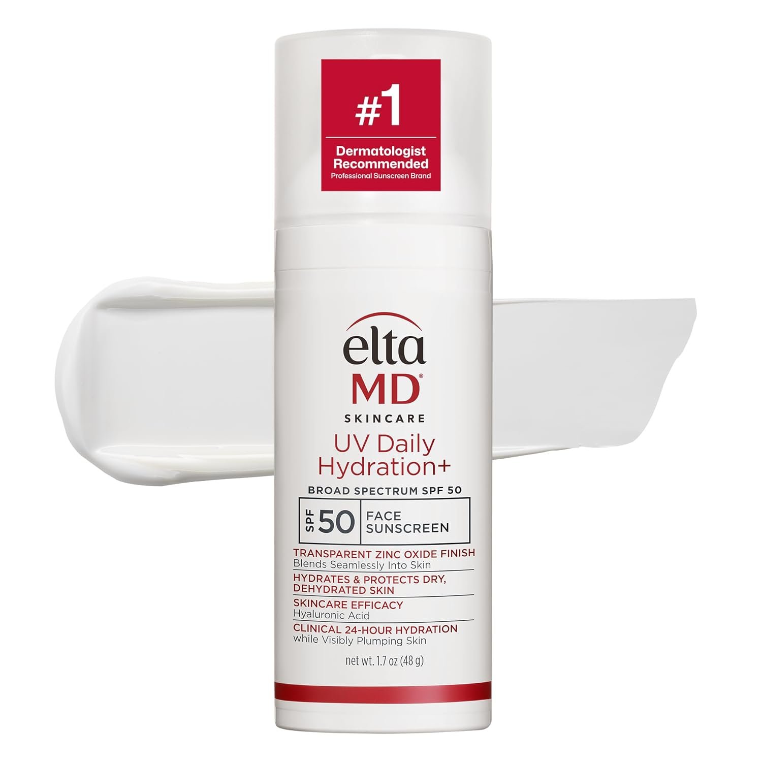 EltaMD UV Daily SPF 40 Face Sunscreen Moisturizer with Zinc Oxide, Daily Face Moisturizer with SPF, Sunscreen for Dry Skin