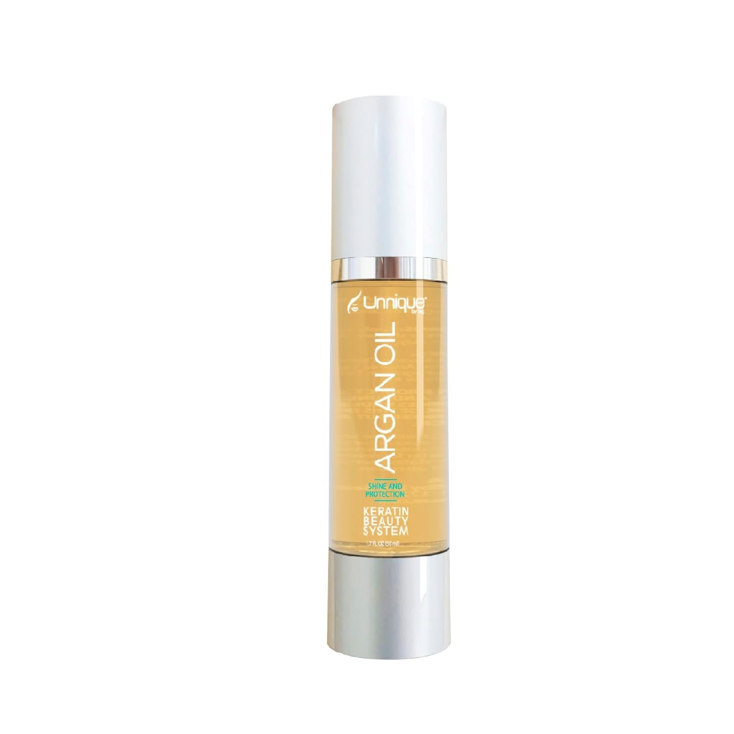 UNNIQUE Pure Argan Oil for Hair – Hair Serum for Frizz Control, Instant Shine & Softness Argan Oil of Morocco for All Hair Types 1.7 FL OZ