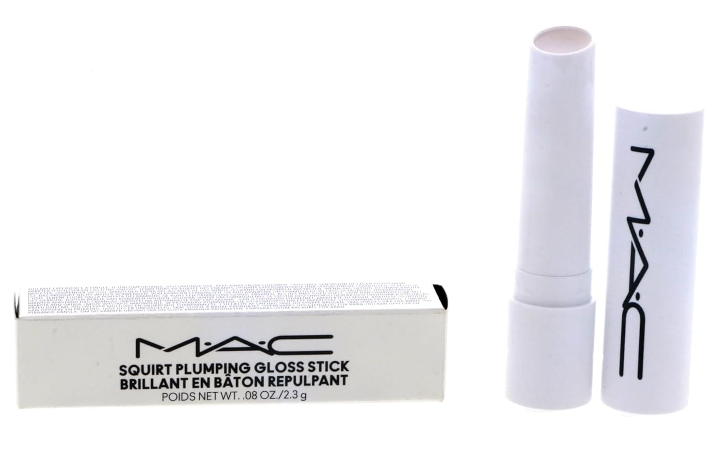 MAC Squirt Plumping Gloss Stick – 10 Clear (Clear) – .08 oz / 2.3 g