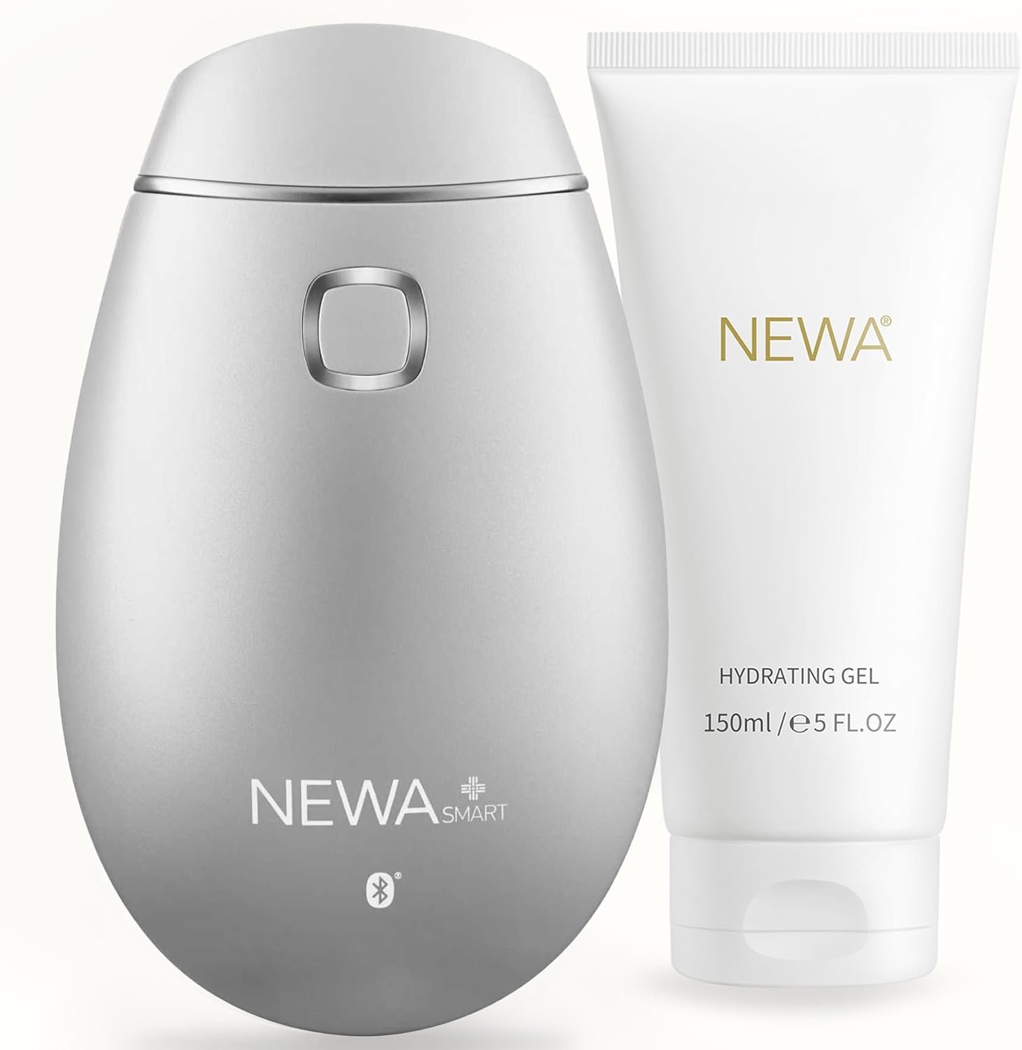 NEWA RF Wrinkle Reduction Device (Wireless) – Skincare Tool for Facial Tightening. Boosts Collagen, Reduces Wrinkles. with 1 Month Gel Supply