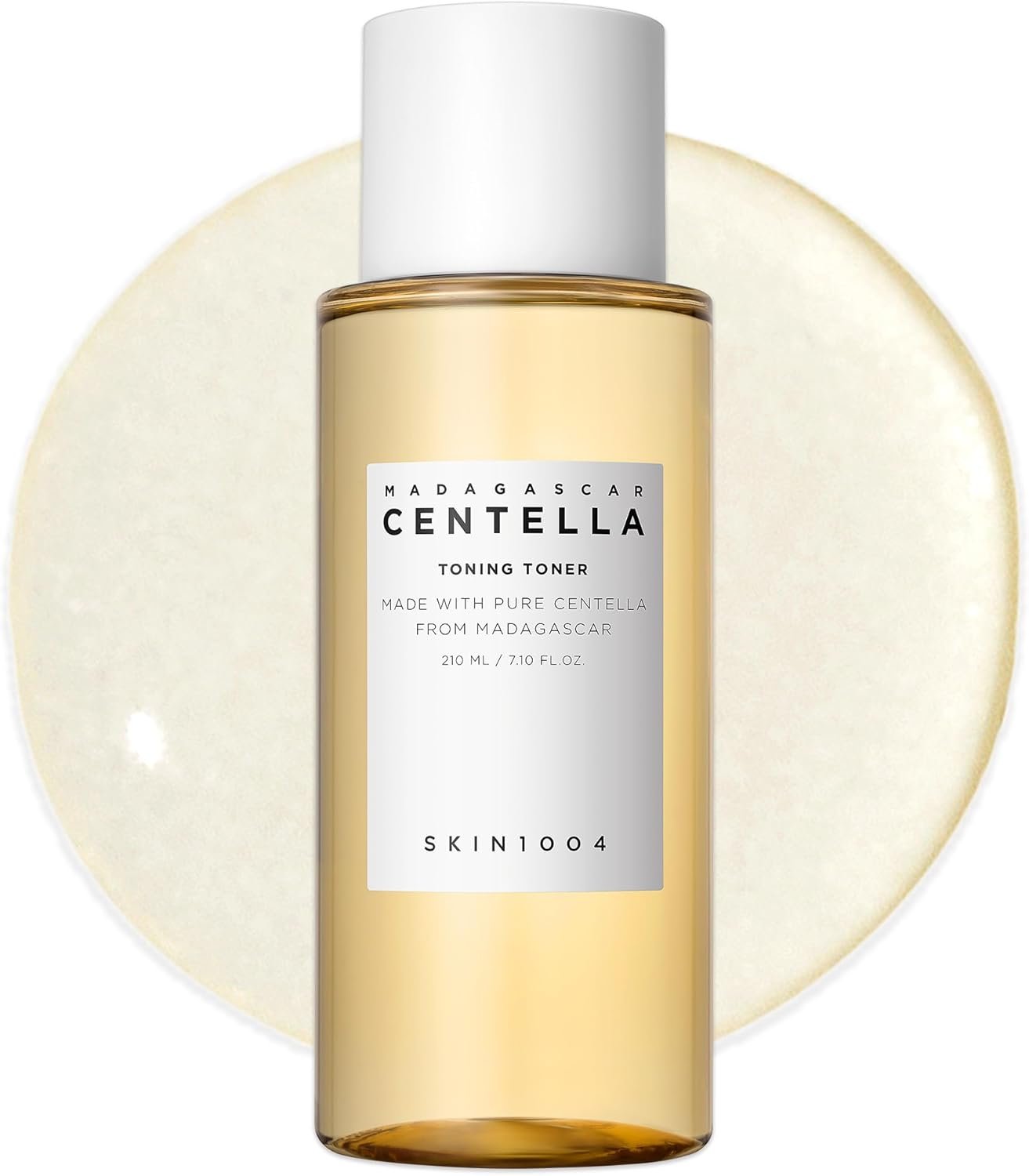 SKIN1004 Centella Toning Toner 7.10 fl.oz, 210ml, Korean Face Toner with Madagascar Centella Asiatica & Hyaluronic Acid for Hydrating, Soothing and Moisturizing, PHA Exfoliator, Korean Skin Care