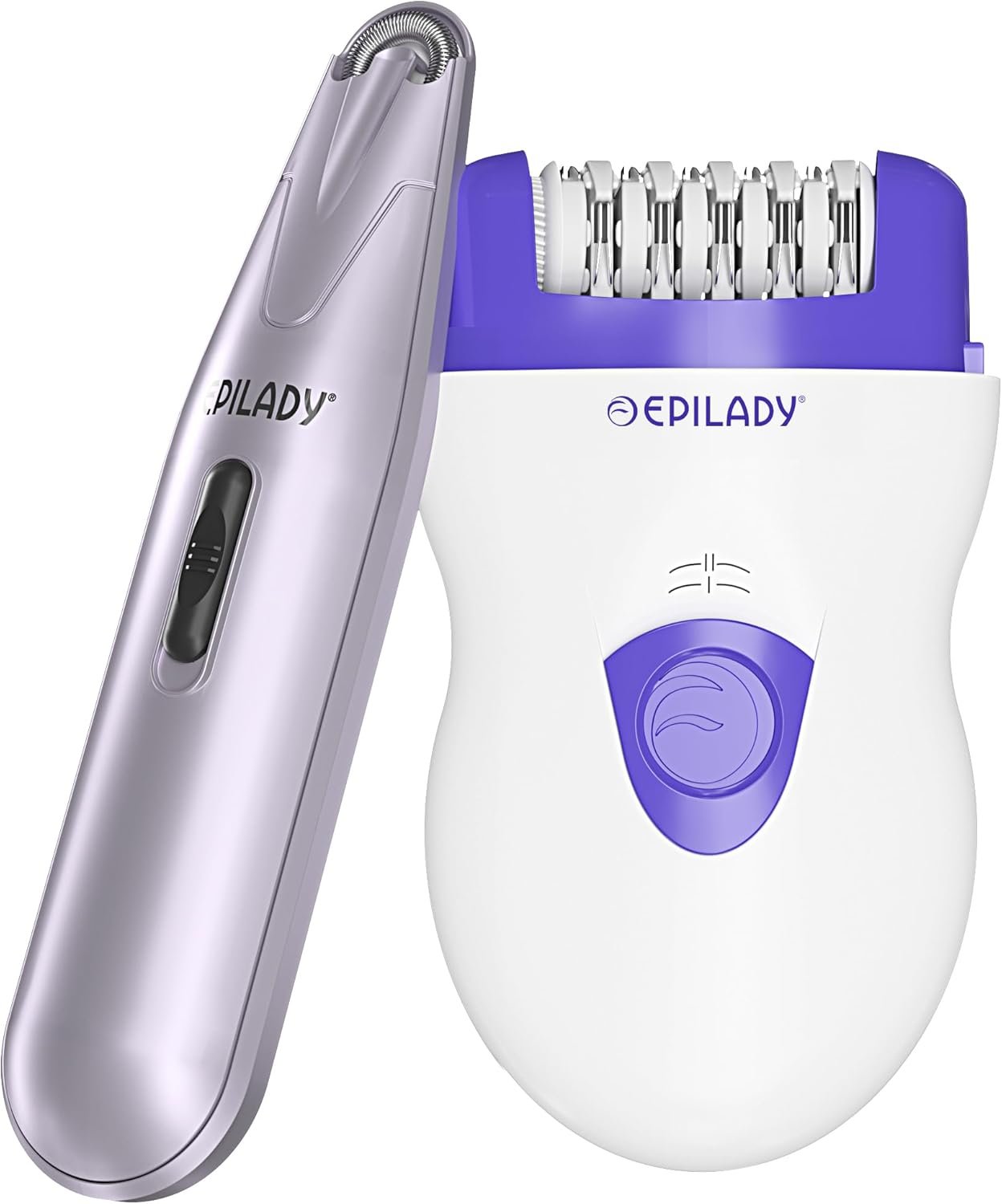 Epilady Face & Body Hair Removal Device Bundle, Corded Electric Epilator for Women with Facial Hair Remover, Epilator for Legs, Arms, Underarms, Bikini Line, Upper Lip & Chin, Long-Lasting