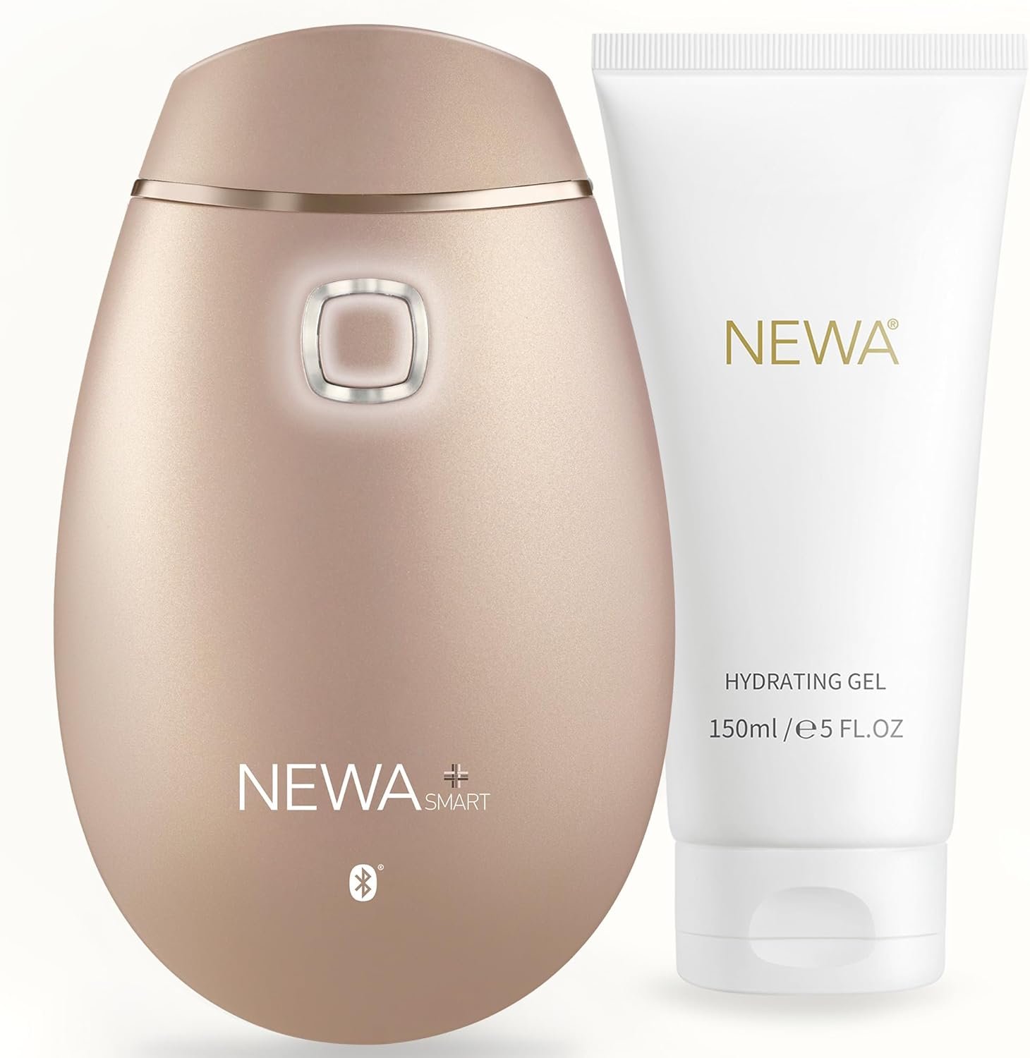 NEWA RF Wrinkle Reduction Device (Wireless) – Skincare Tool for Facial Tightening. Boosts Collagen, Reduces Wrinkles. with 1 Month Gel Supply