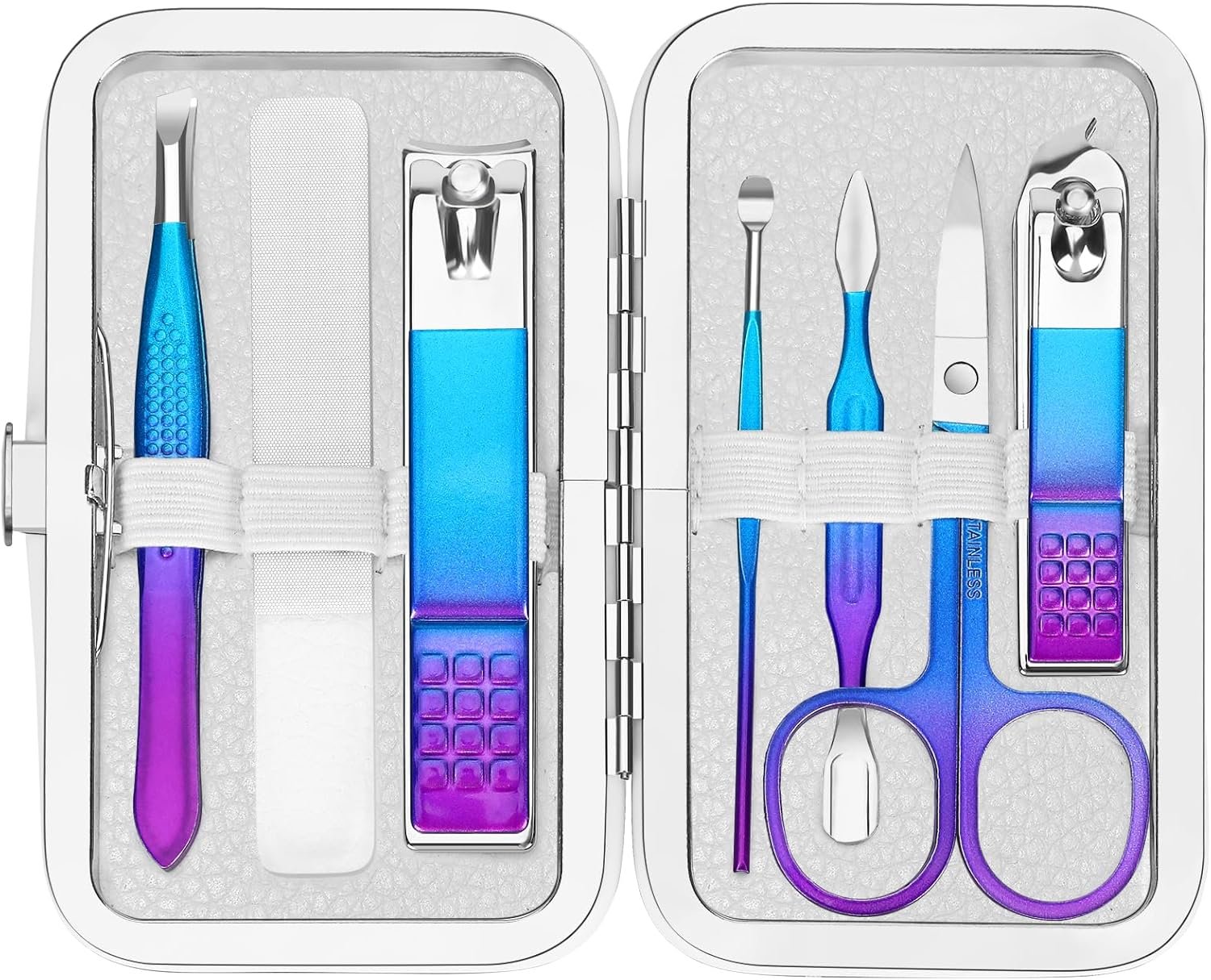 Manicure Set Nail Clipper Set Personal Care Grooming Kits Travel Nail Care Set Manicure Tools Fenlebeneil Nail Clippers Pedicure Kit Basic Nail Tools Gift for Men Women