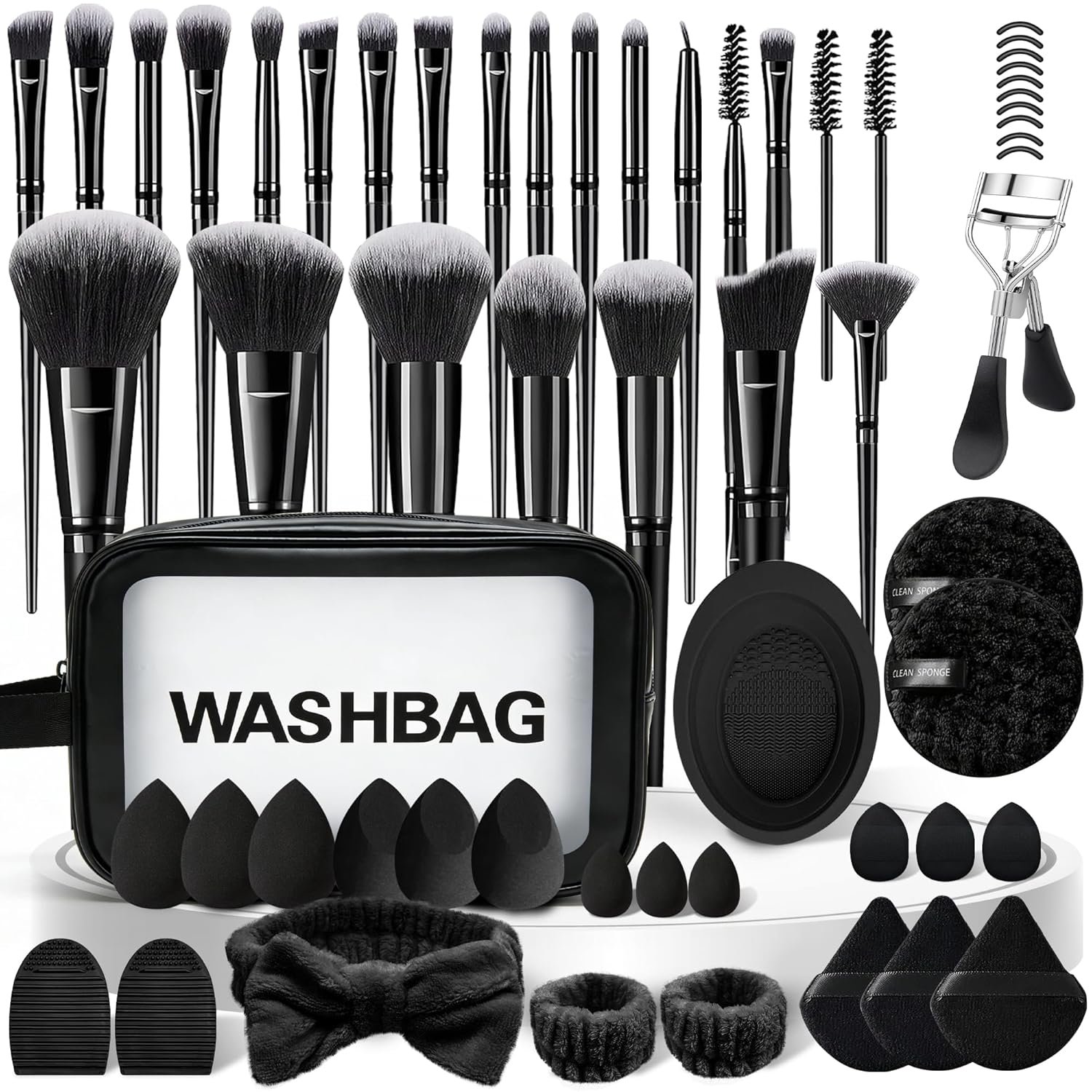 Makeup Brush Set, 62Pcs Makeup Brushes Set Professional, Multi-functional Makeup Brush Sets & Kits with Case Facial Makeup Accessories, Foundation Makeup Brush Kit Eye Make up Brushes & Tools