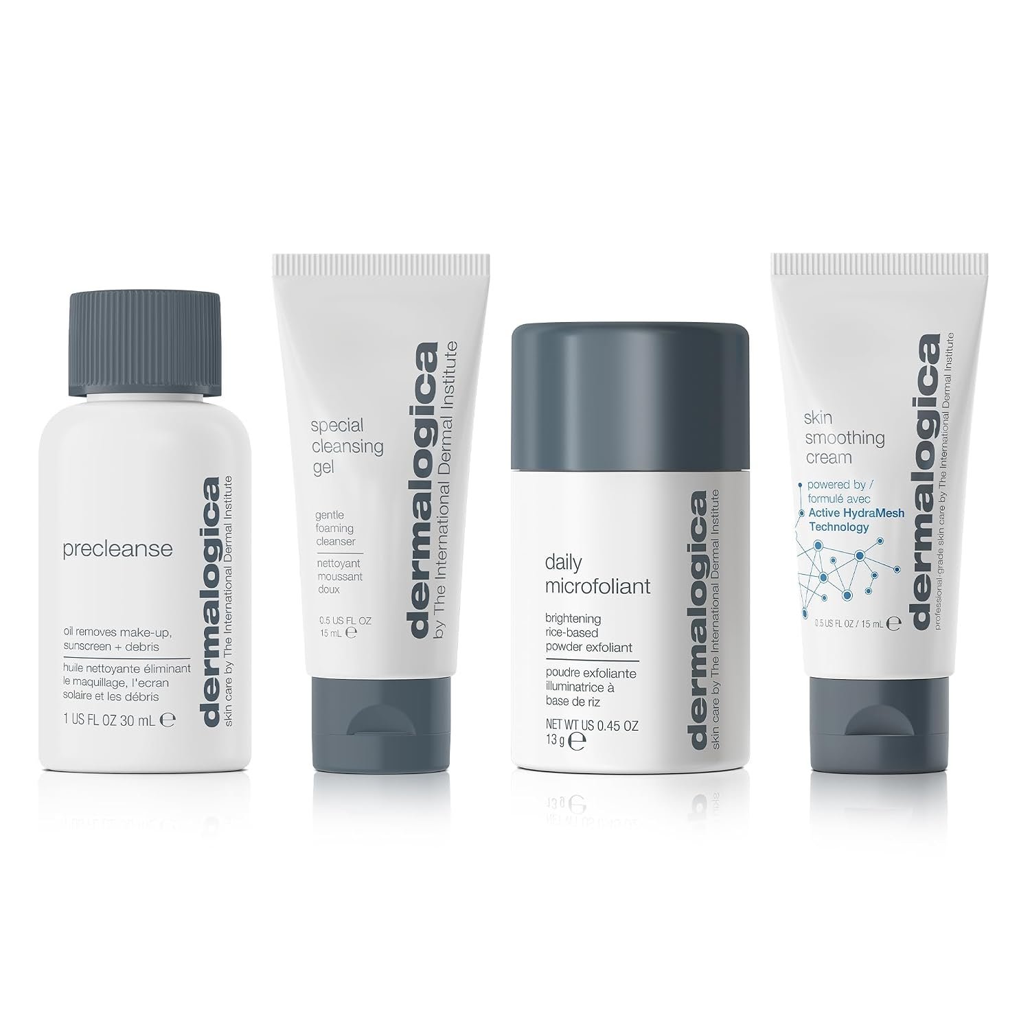 Dermalogica Discover Healthy Skin Kit – Includes: Precleanse, Face Wash, Face Exfoliator, & Moisturizer – Wash Away Impurities To Reveal Glowing Skin